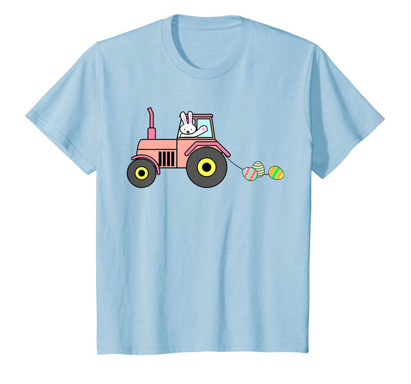 Easter Egg Bunny Tractor Shirt | Cool Hare Bulldozers Gift