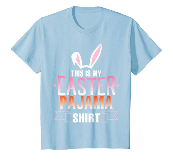 Cute Bunny Rabbit Face This Is My Easter Pajama Shirt