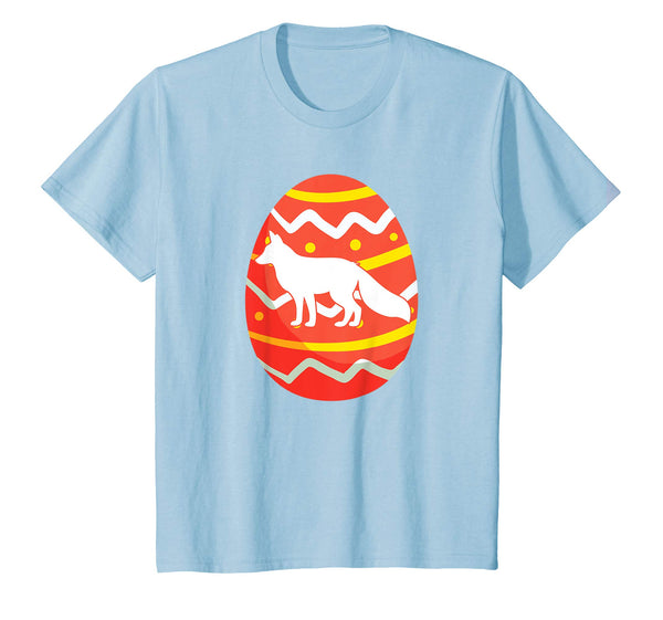 Funny Fox Easter Egg T-Shirt Gifts for Kids Boys Girls