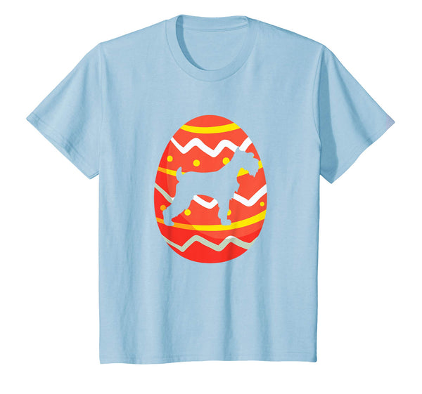 Miniature Schnauzer Easter Bunny Egg T-Shirt Dog Easter Gift