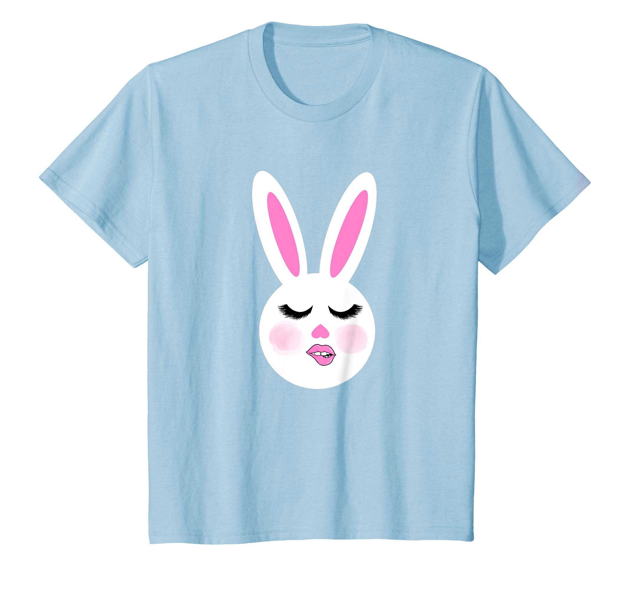 Cute Easter Bunny Shirt Funny Happy Easter Bunny Face
