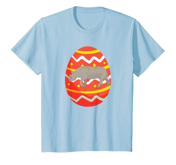 Funny Rhino Easter Eggs T-Shirt Gifts for Kids Boys Girls