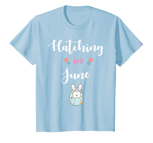 Pregnancy Kid Bunny In Easter Egg Hatching In June Shirt