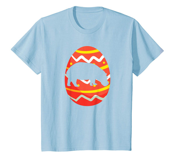 Funny Hippo Easter Eggs T-Shirt Gifts for Kids Boys Girls