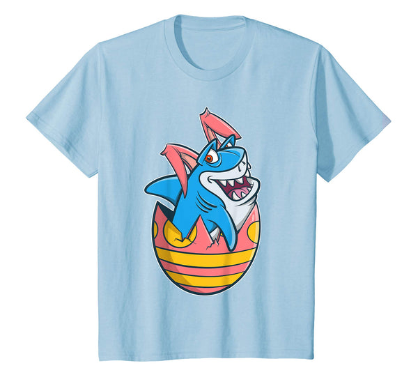 Shark Bunny Easter T Shirt for Boys, Girls, &amp; Adults