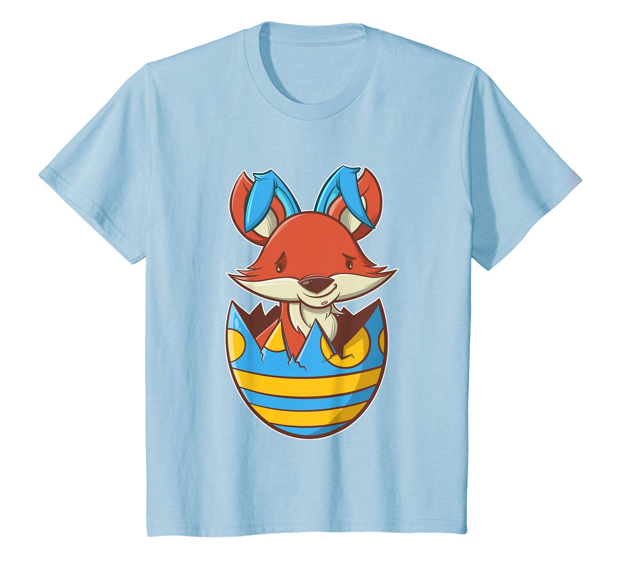 Fox Bunny Easter T Shirt for Boys, Girls, & Adults