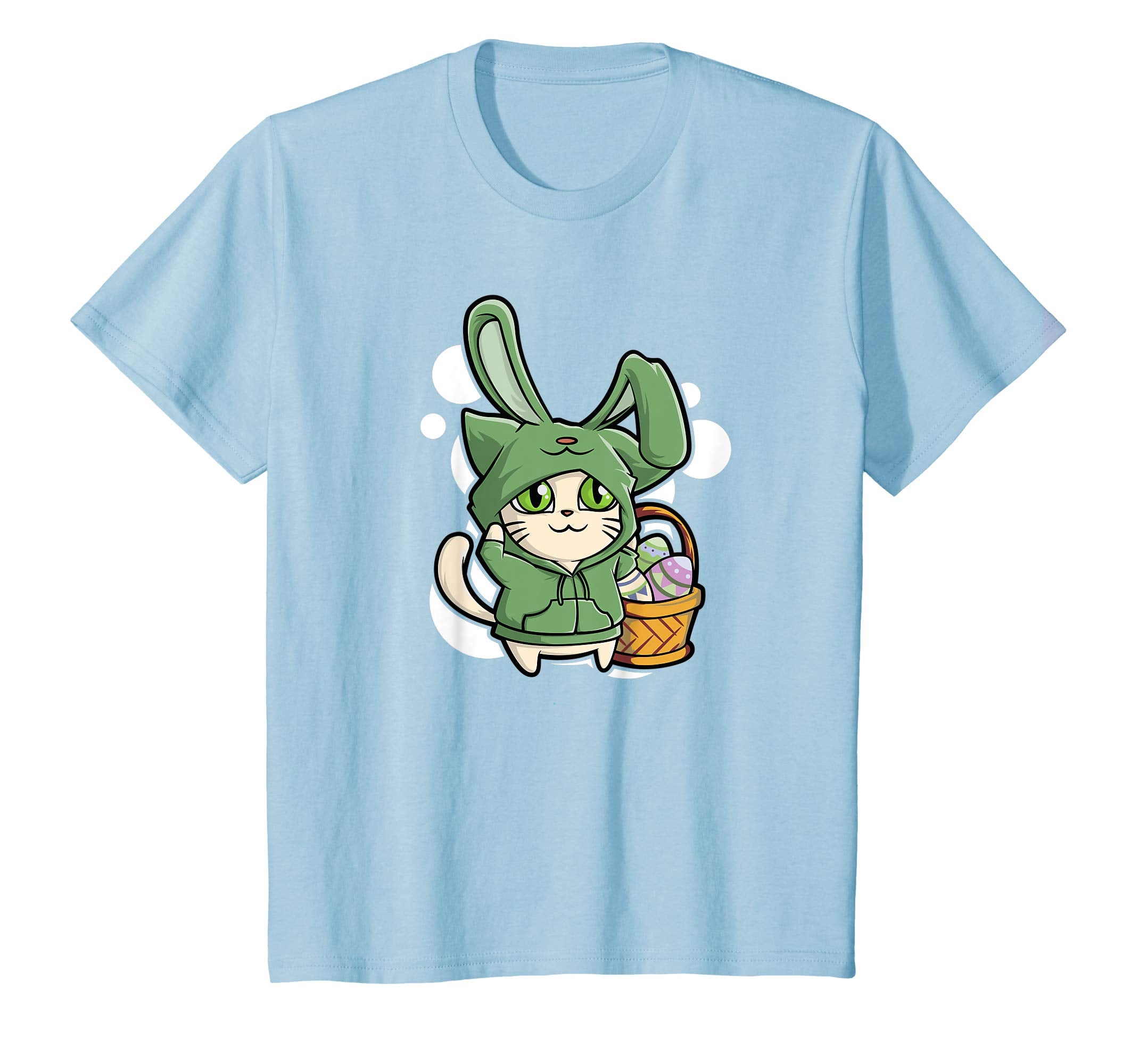 Cat Portrait Kawaii Easter Shirt Funny Gift Idea Women Men