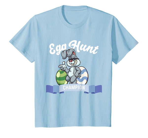 Kids Cool Easter Bunny Egg Hunt Champion T-Shirt