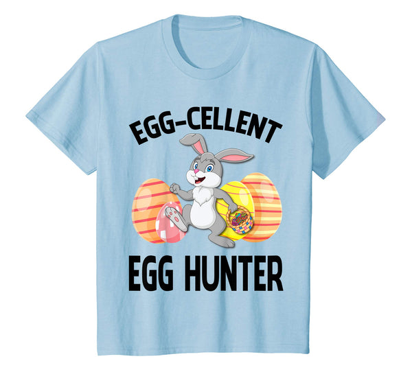 Bunny Rabbit &amp; Easter Eggs Happy Shirt Eggcellent Egg Hunter