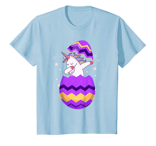 Dabing Egg Unicorn Easter Shirt for Girls &amp; Women