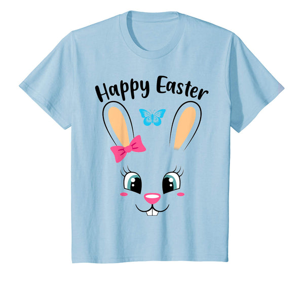 HAPPY EASTER Bunny Gift T-Shirt Girls Women Kids