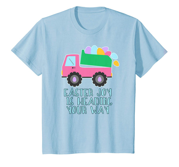 Kids Easter Tshirt for Boys or Girls who Love Trucks
