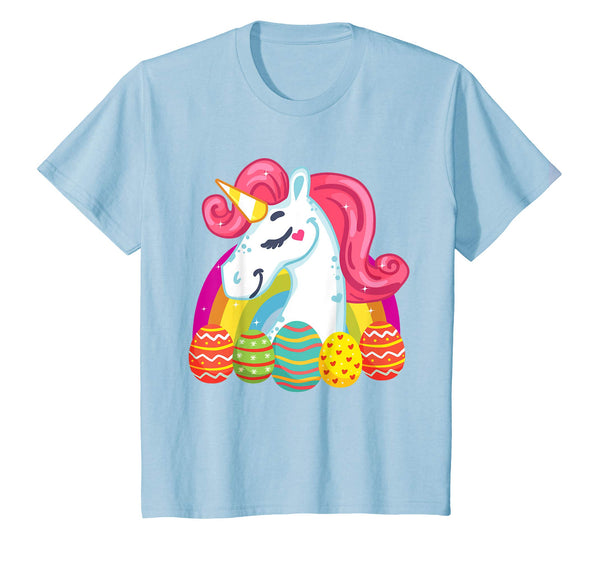 Cute Unicorn Easter Egg T-Shirt for Mom Daughter