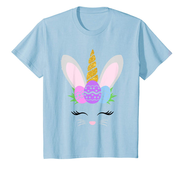 Unicorn Easter T-Shirt, Girl Easter Bunny bunnicorn gifts