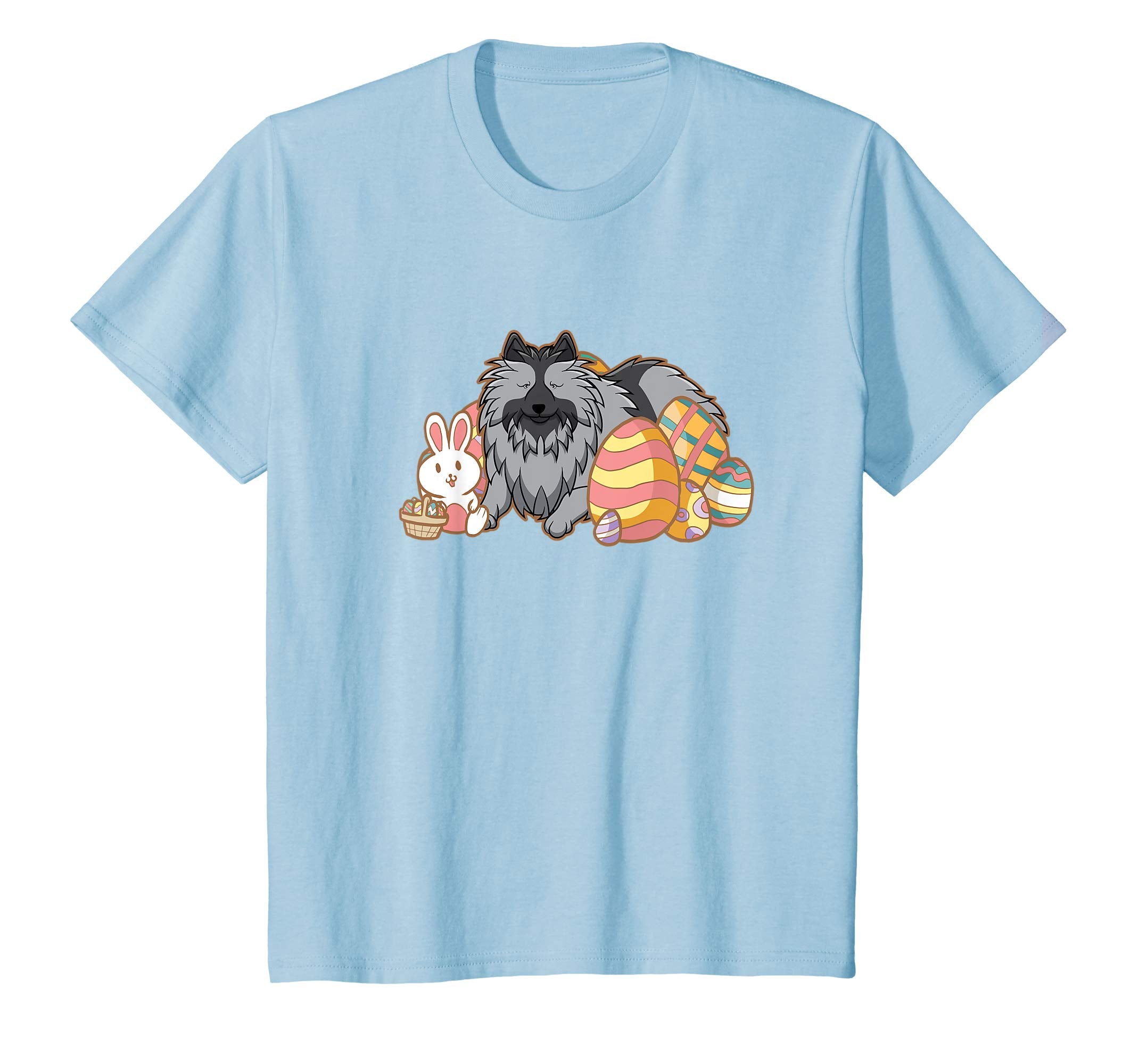 Easter Keeshond Dog T-Shirt Gift