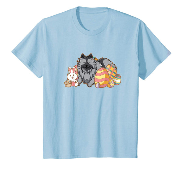 Easter Keeshond Dog T-Shirt Gift