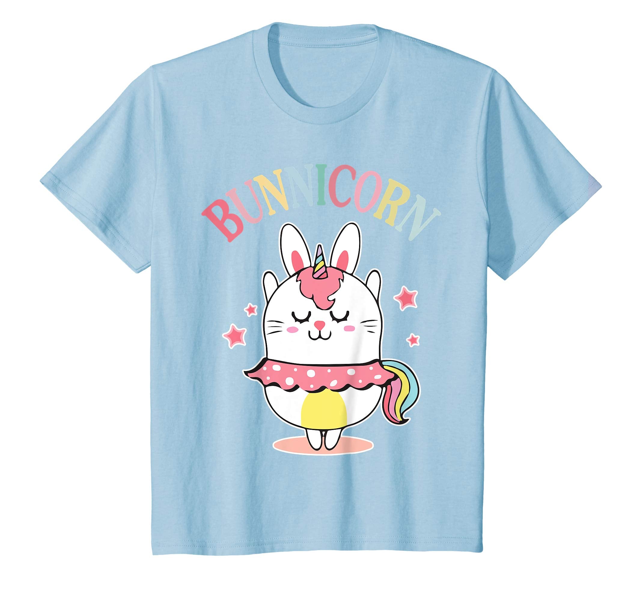 Cute Bunny Unicorn Face Happy Easter Day Shirt Bunnicorn
