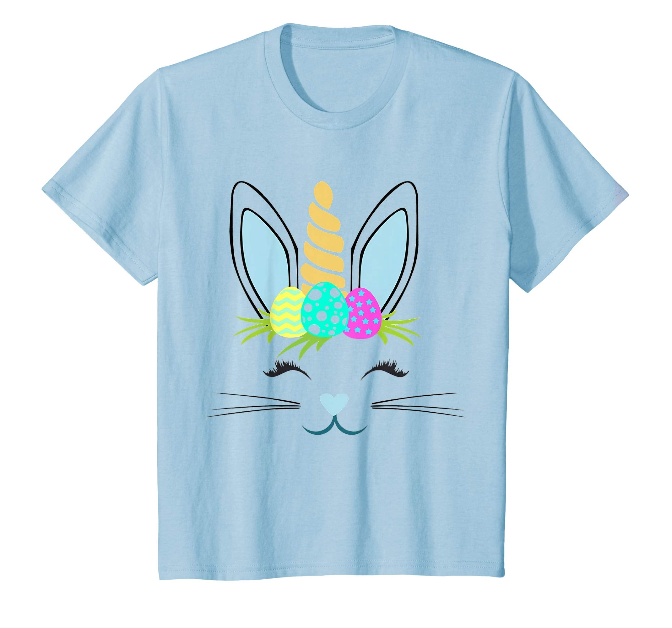 Easter Unicorn Shirt Bunny Boys Girls Sunday Egg Hunt Gift