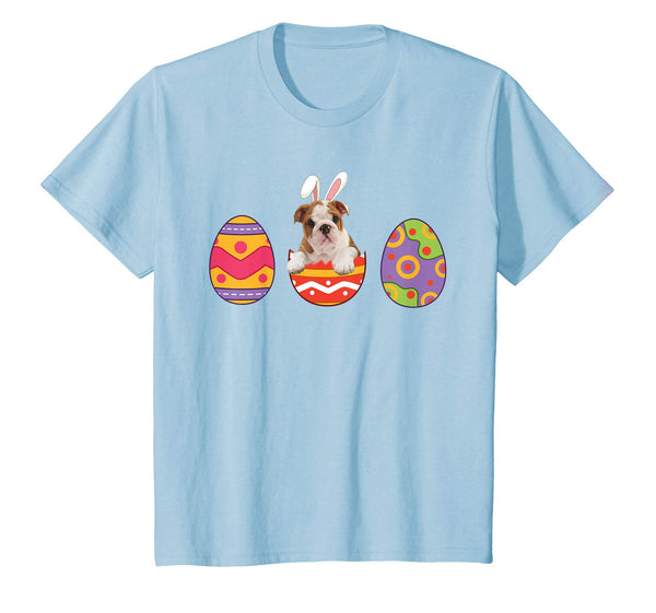 Funny Eggs Bulldog Easter Shirt Women Gift