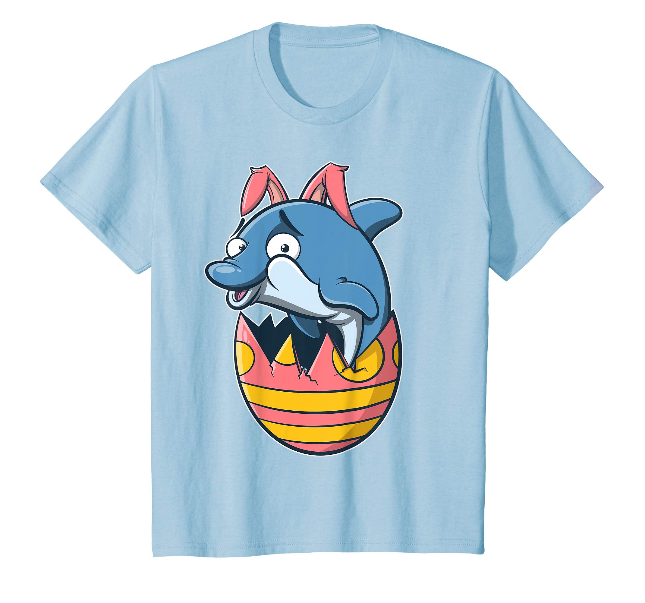 Dolphin Bunny Easter T Shirt for Boys, Girls, & Adults