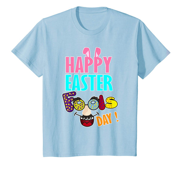 Bunny Ears Emotion Face Happy Easter Fools Day Shirt