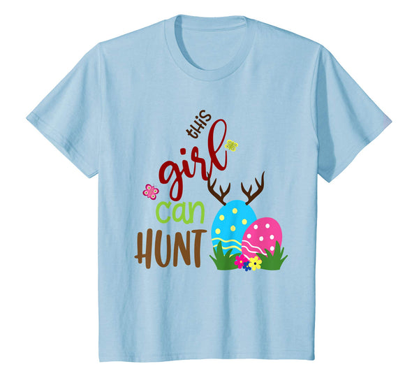This Girl Can Hunt Funny Easter Gift Tshirt Easter Tee