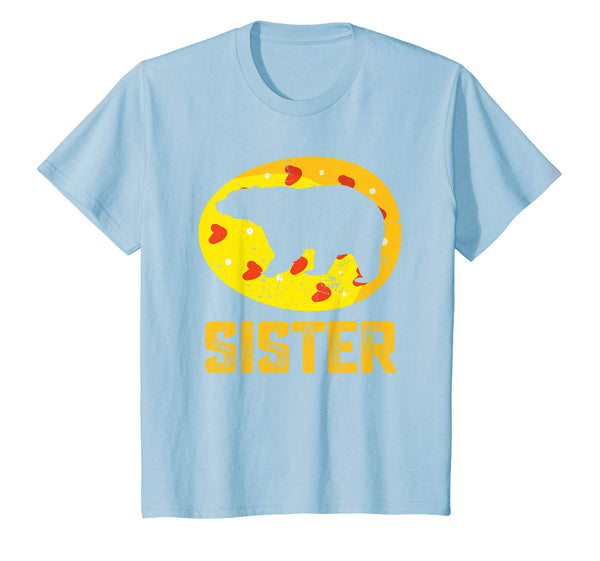 Cute Sister Bear Easter Eggs T-Shirt Gifts for Women