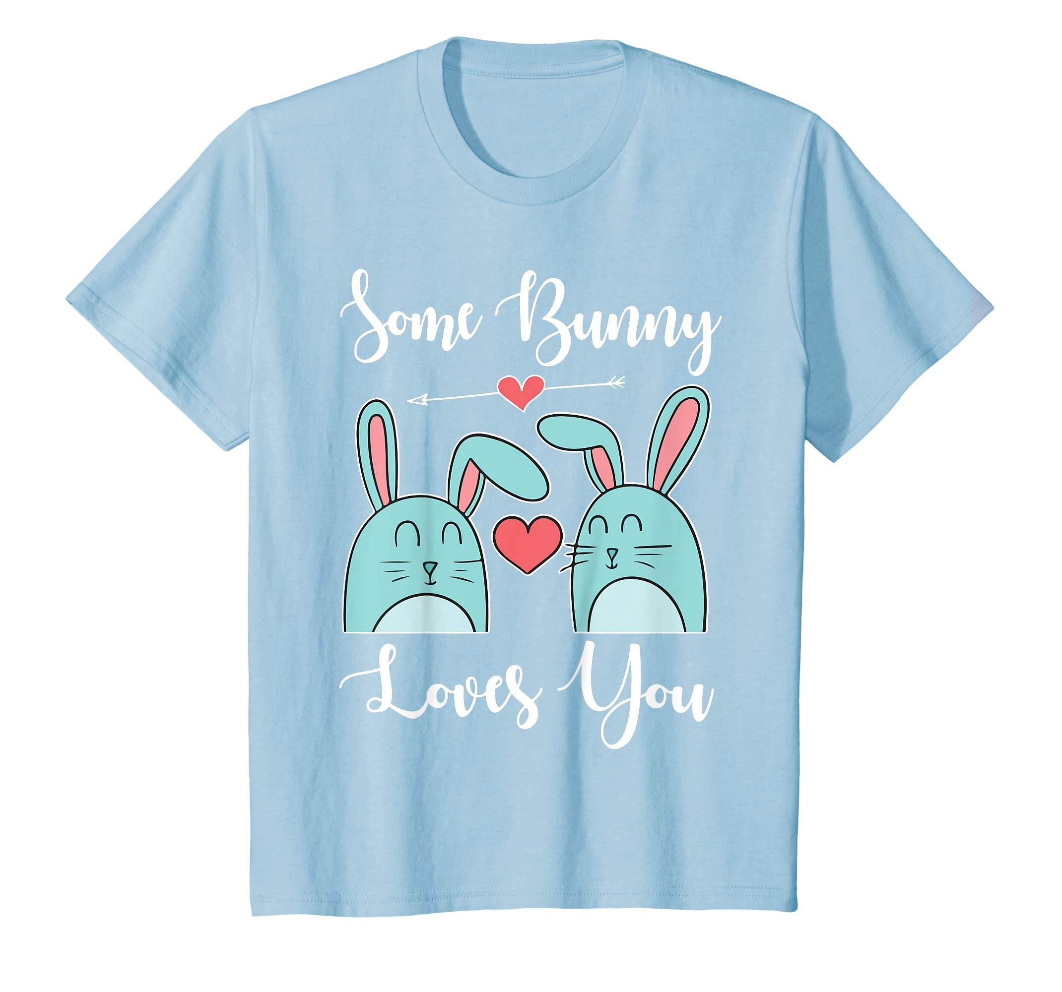 Hearts Some Bunny Loves You Happy Easter Day Love Shirt