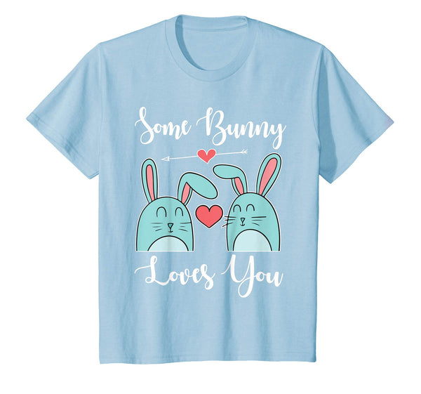 Hearts Some Bunny Loves You Happy Easter Day Love Shirt