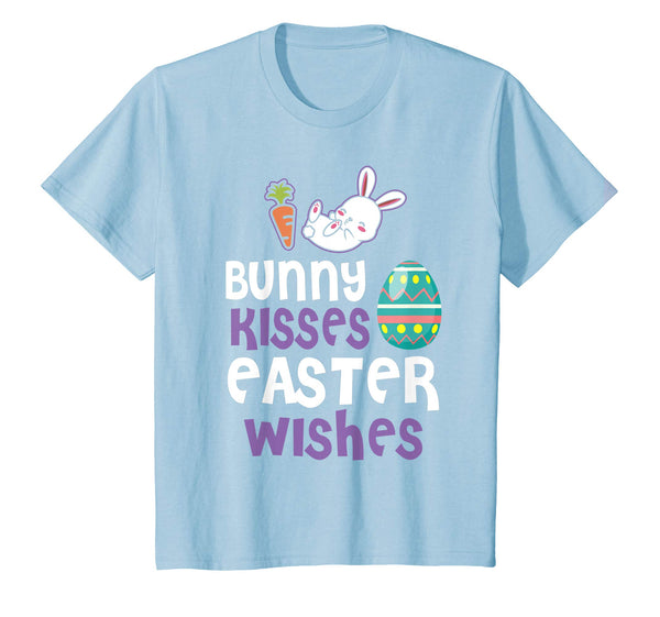 Bunny Kisses Easter Wishes Sunday Egg Hunt Hiding T Shirt