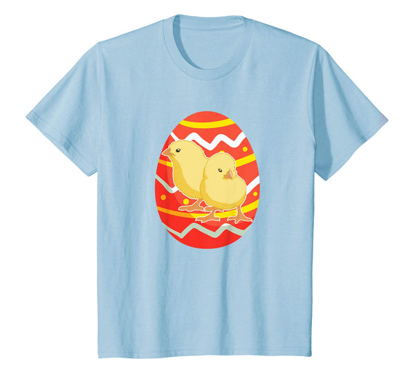 Happy Chicken Easter Bunny Egg T-Shirt for Kids Boys Girls