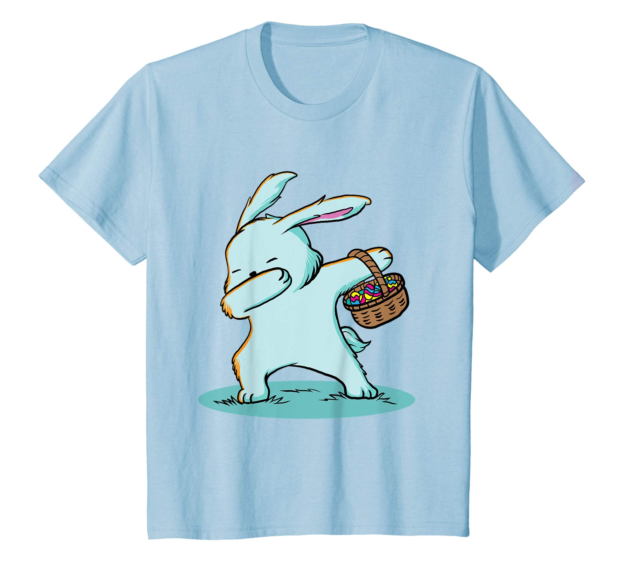 Dabbing Easter Bunny Dab T-Shirt For Boys and Girls