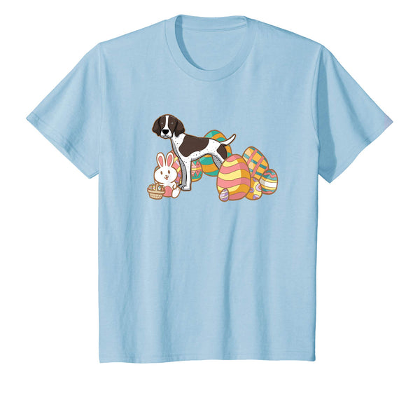 Easter Pointer Dog T-Shirt Gift