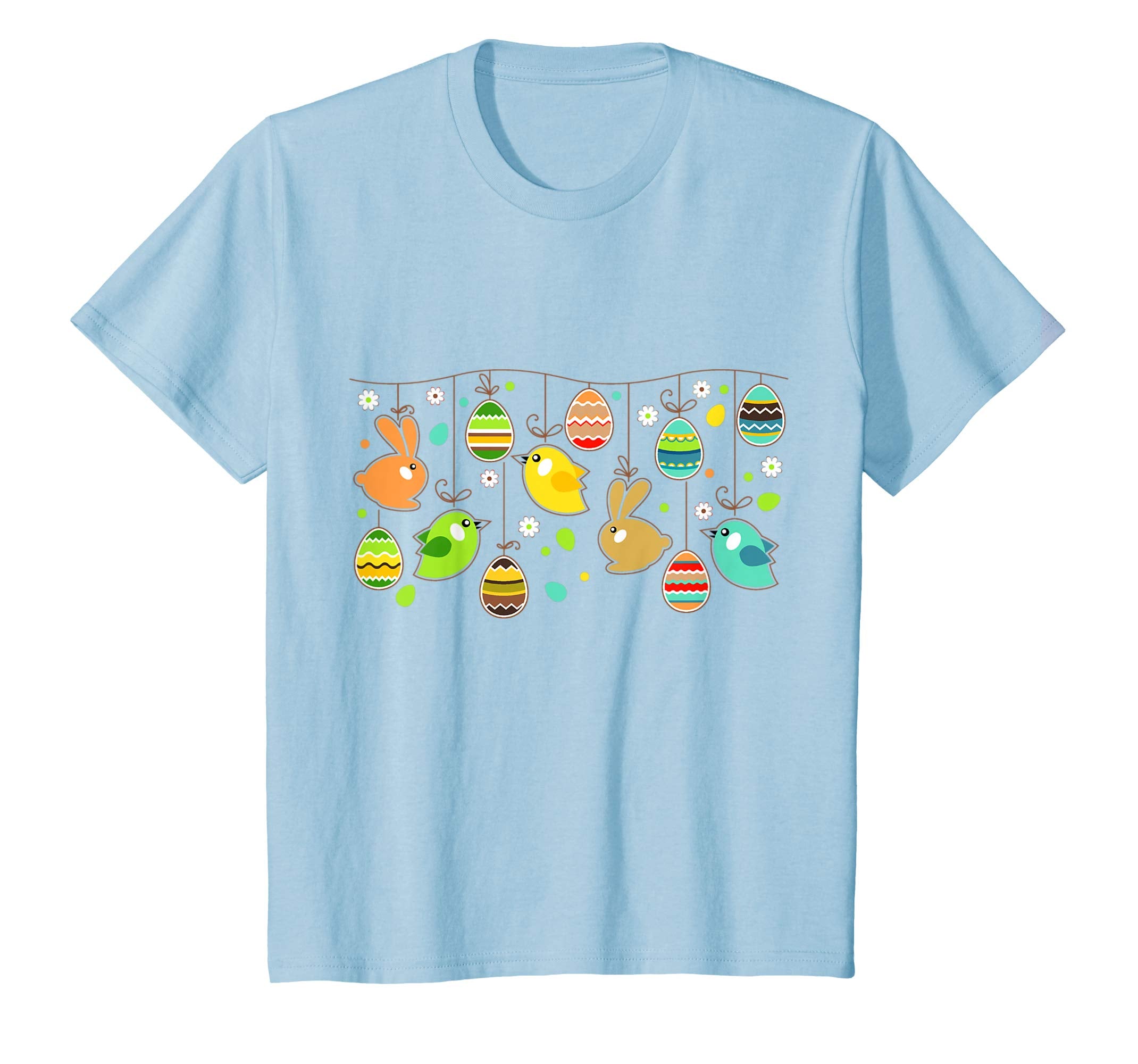 Easter Spring Charm Egg Bunny Bird Fun Cute T-Shirt