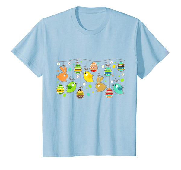 Easter Spring Charm Egg Bunny Bird Fun Cute T-Shirt