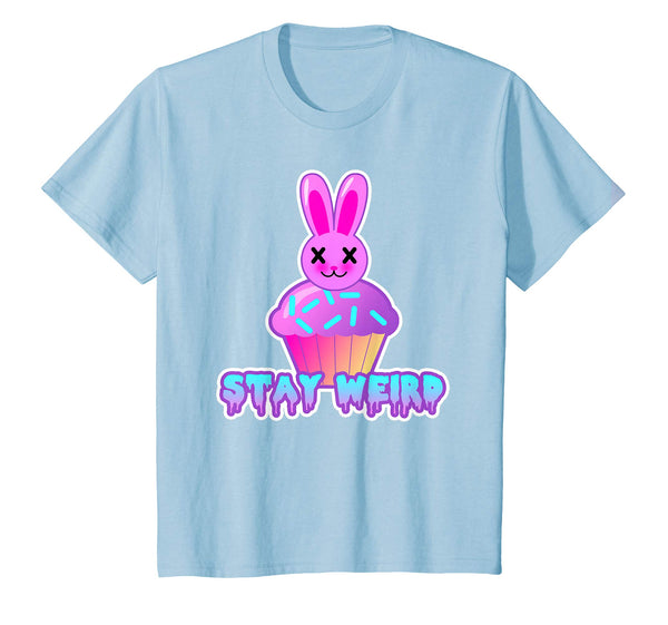 Pastel Goth Easter TShirt Doom Bunny Cupcake Creepy