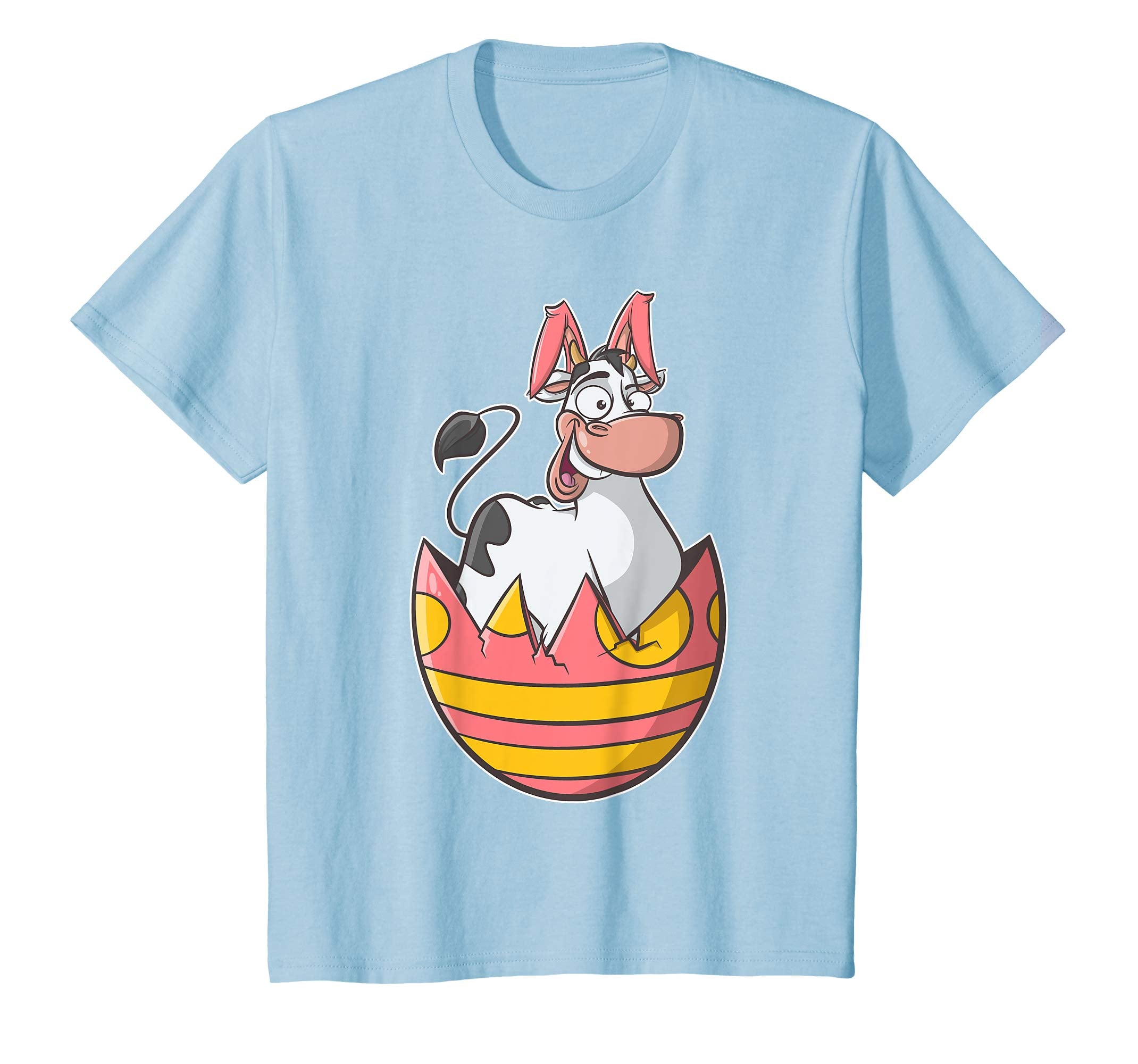 Cow Bunny Easter T Shirt for Boys, Girls, & Adults