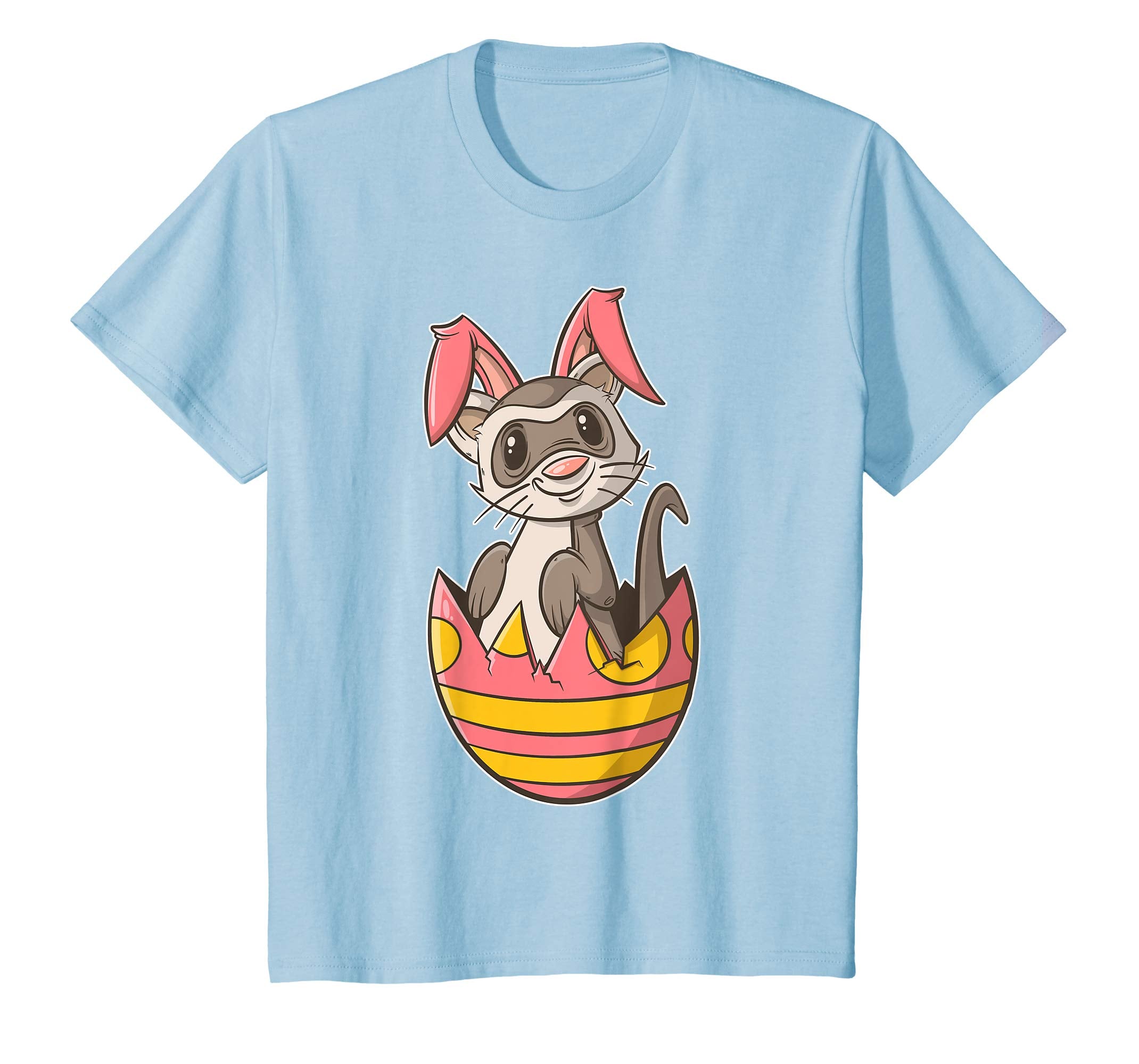 Ferret Bunny Easter T Shirt for Boys, Girls, & Adults