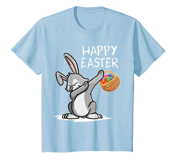 Rabbit Dabbing Dancing With Easter Eggs Shirt Happy Easter
