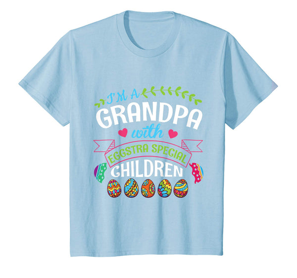 I'm A Grandpa With Eggstra Special Children Easter Shirt