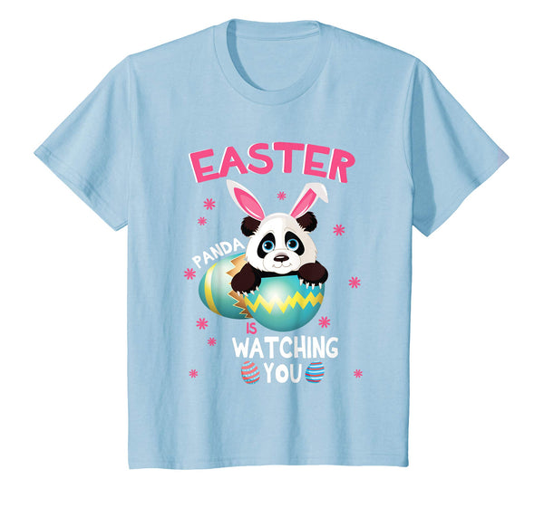 Easter Panda Is Watching You Stars Easter Eggs Happy Shirt