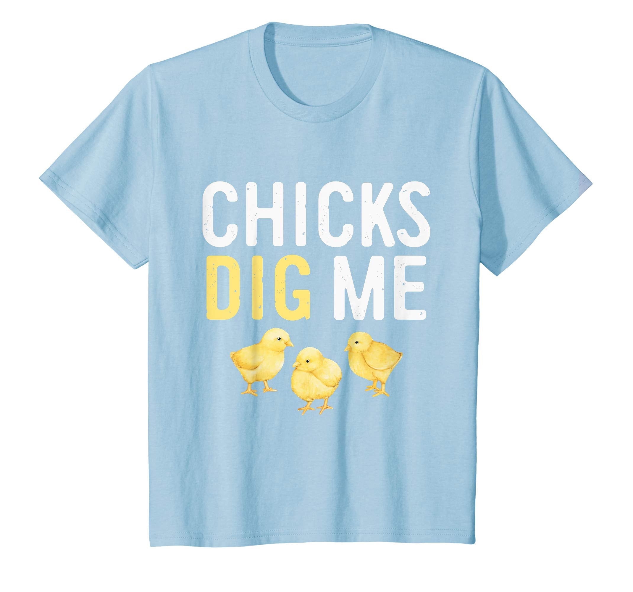 Kids Easter Chicks Dig Me Watercolor T-Shirt