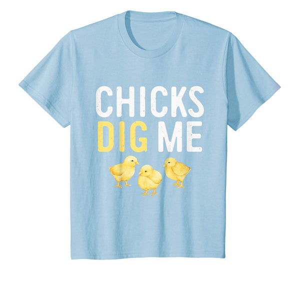 Kids Easter Chicks Dig Me Watercolor T-Shirt