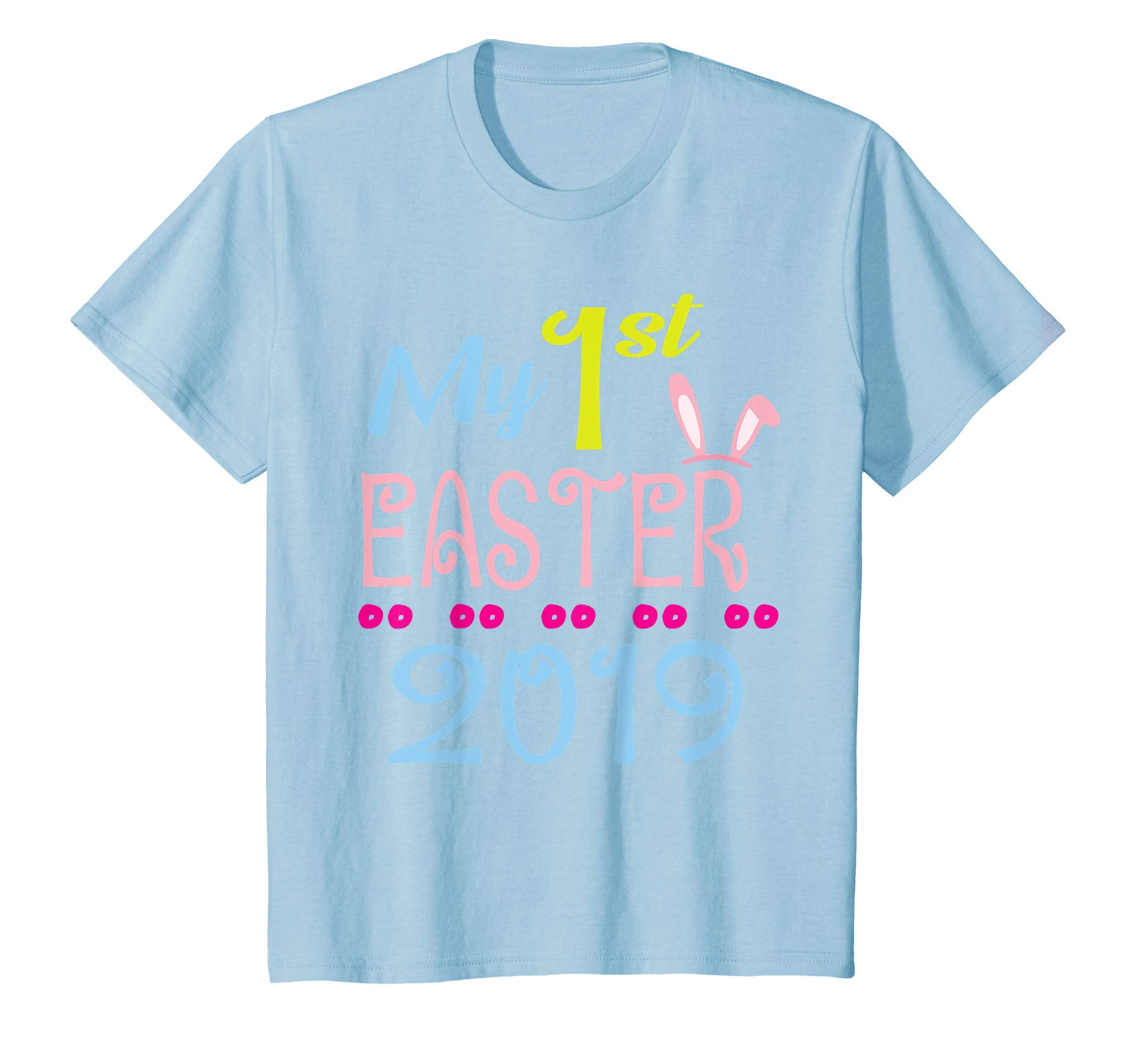Bunny Face My First Easter 2019 Happy Easter Day Love Shirt