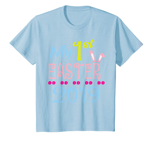 Bunny Face My First Easter 2019 Happy Easter Day Love Shirt