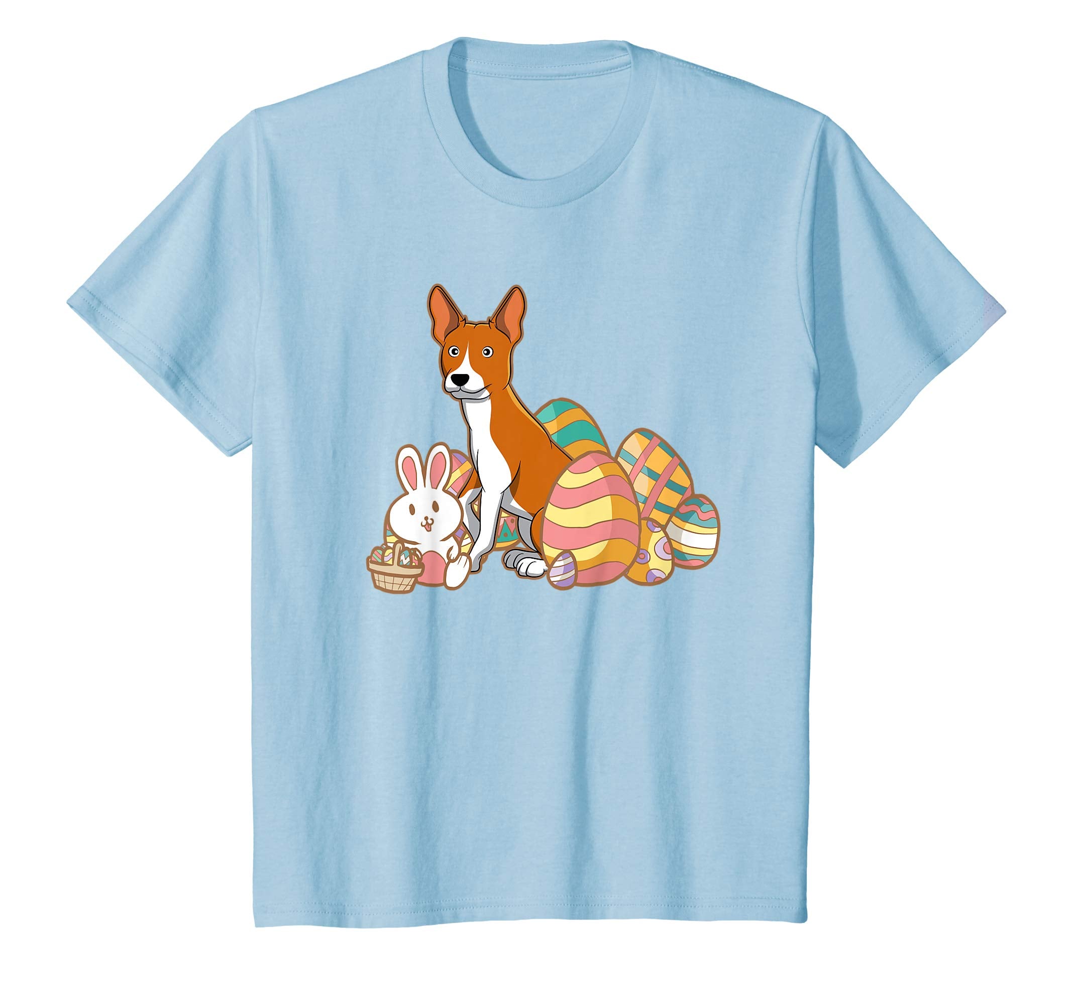 Easter Basenji Dog T-Shirt Gift