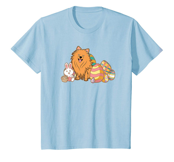 Easter Pomeranian Dog T-Shirt Gift