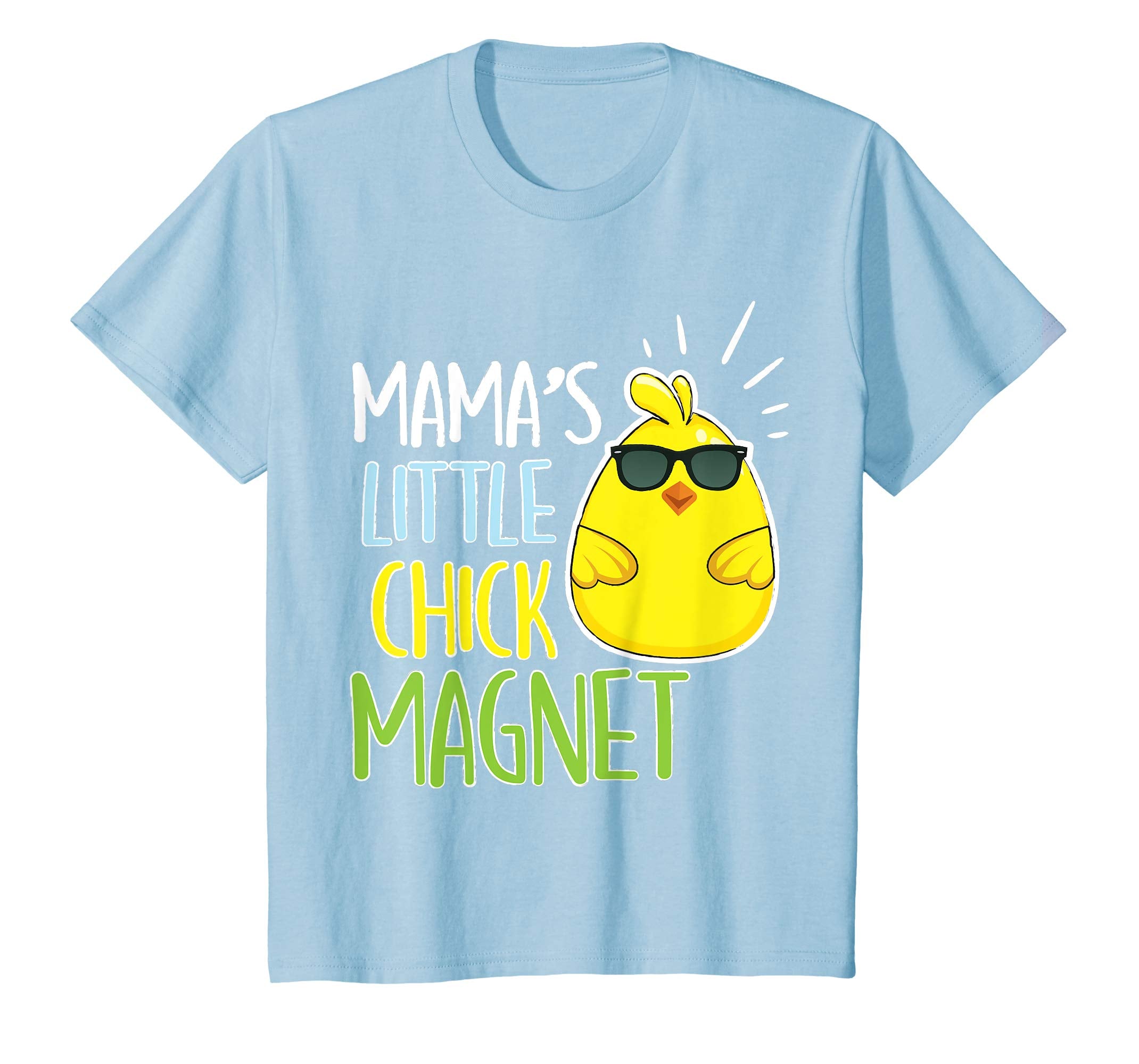 Mama's Little Chick Magnet Easter Shirt for Boys Egg Hunt