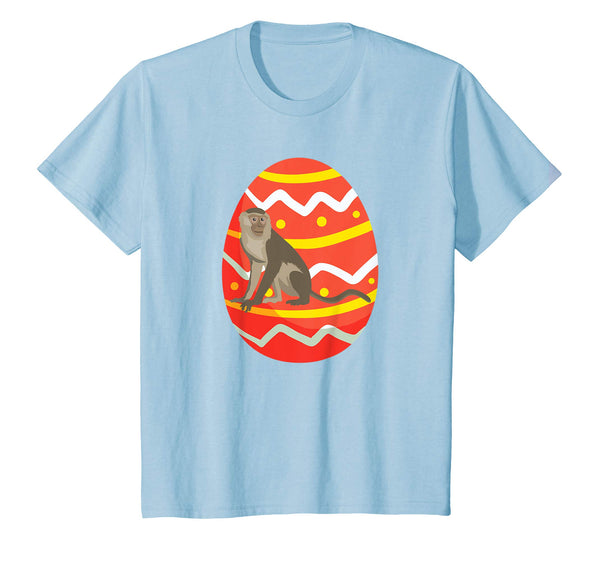 Funny Monkey Easter Egg T-Shirt Gifts for Kids Boys Girls
