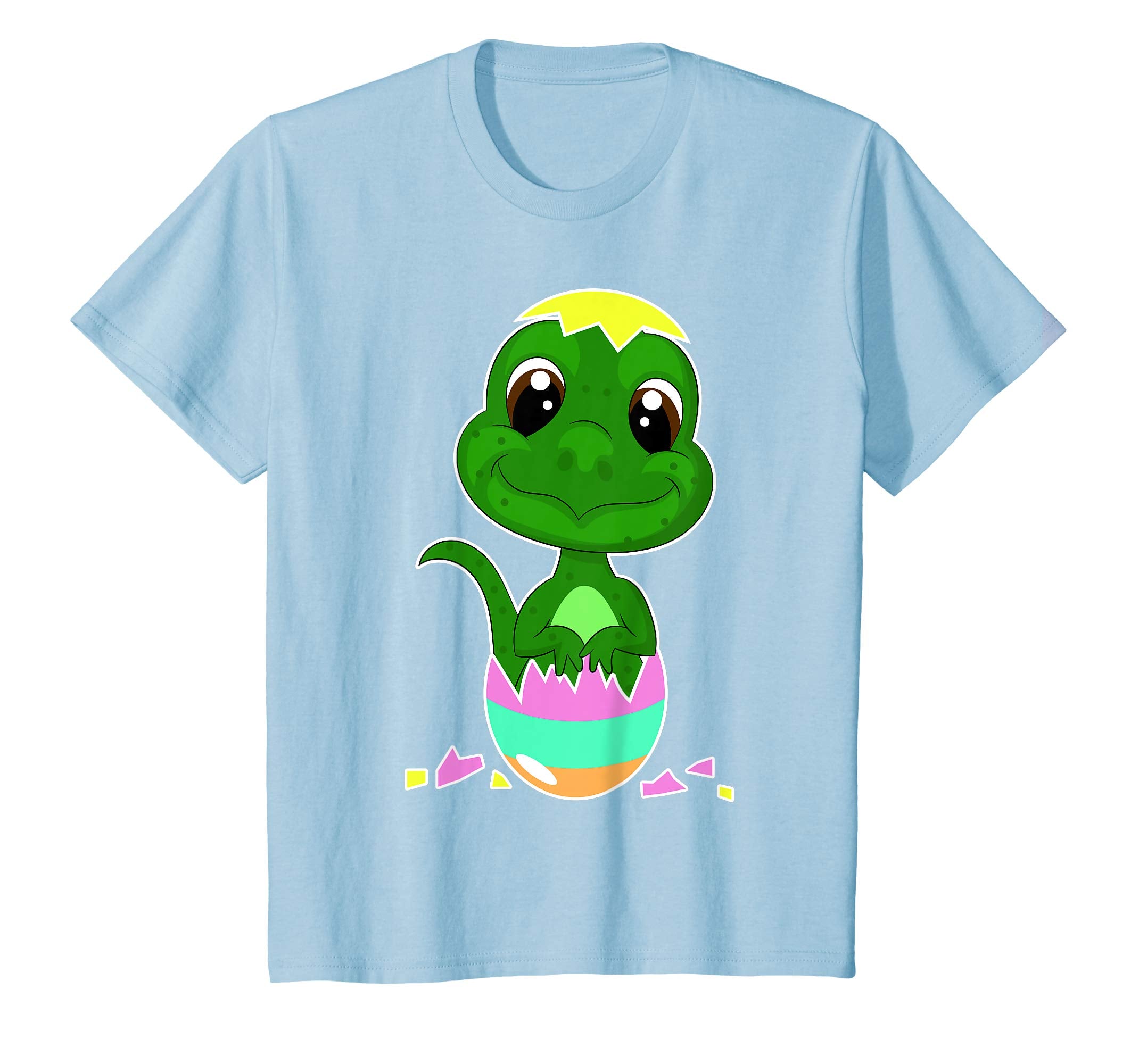Dinosaur T-Shirt Easter Eggs Bunny Eggs Easter Dino Cartoon